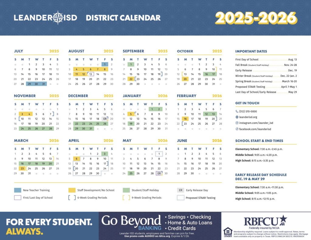 calendar-leander-isd