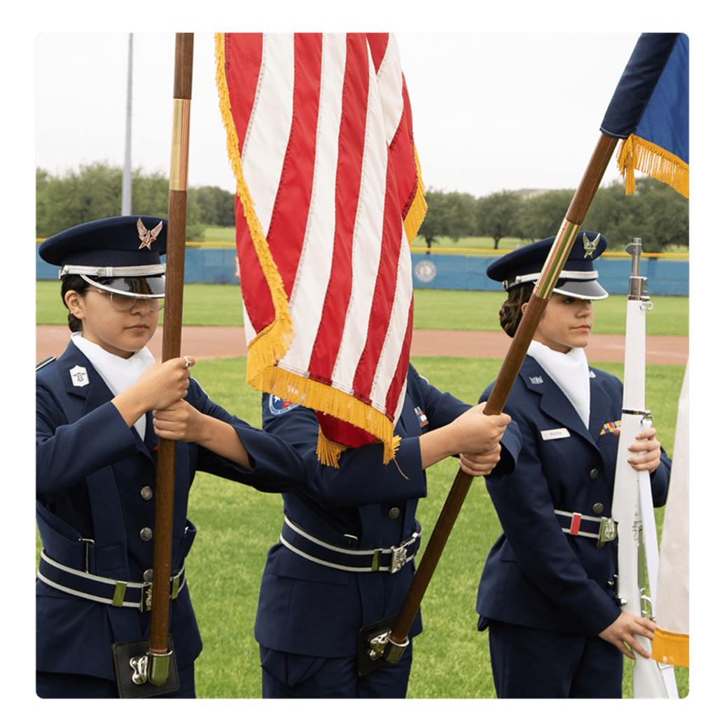 JROTC students