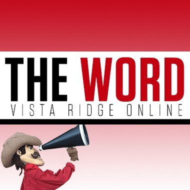 The Word: Vista Ridge Online logo