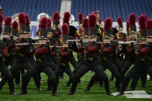 Band students perform