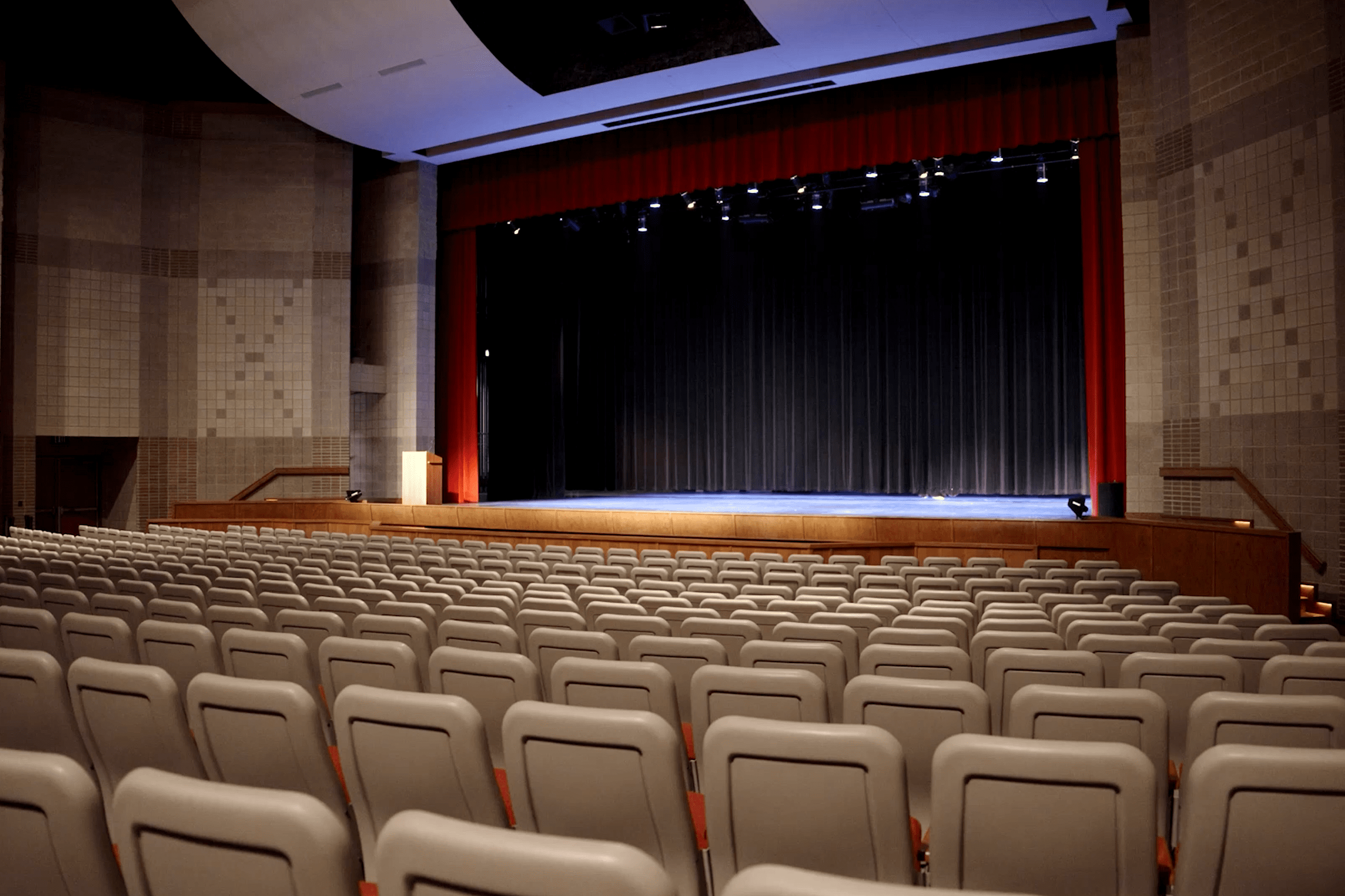 Performing Arts Center interior