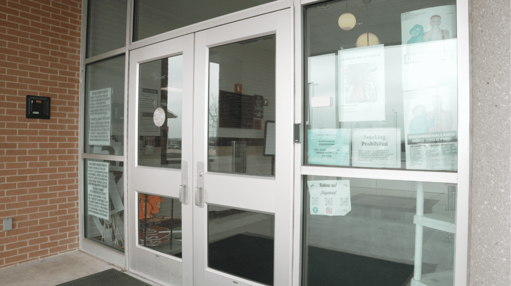 Front entrance