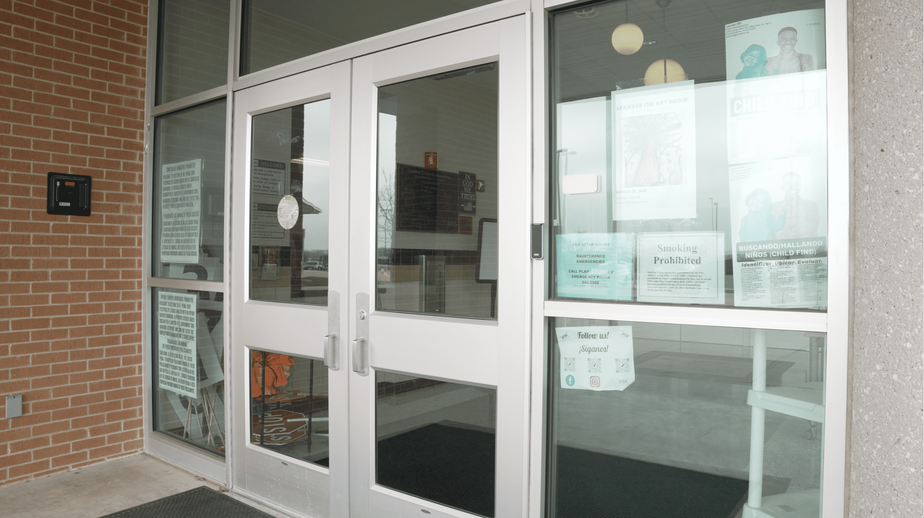 Front Entrance of School