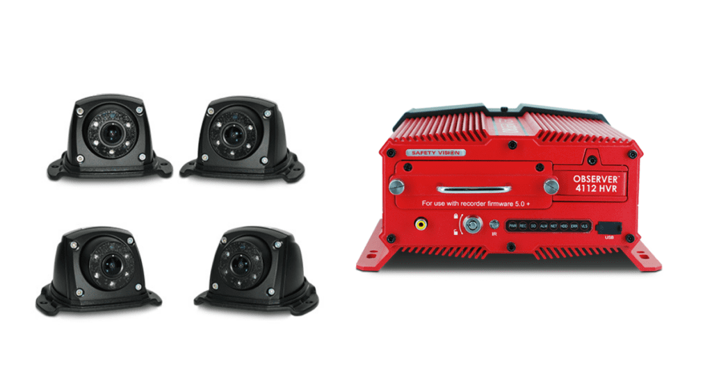 Bus Cameras with storage