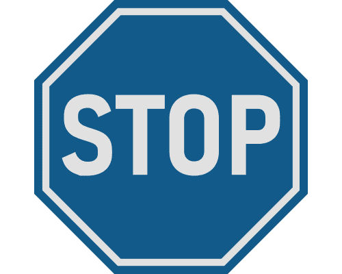 Stop-sign icon