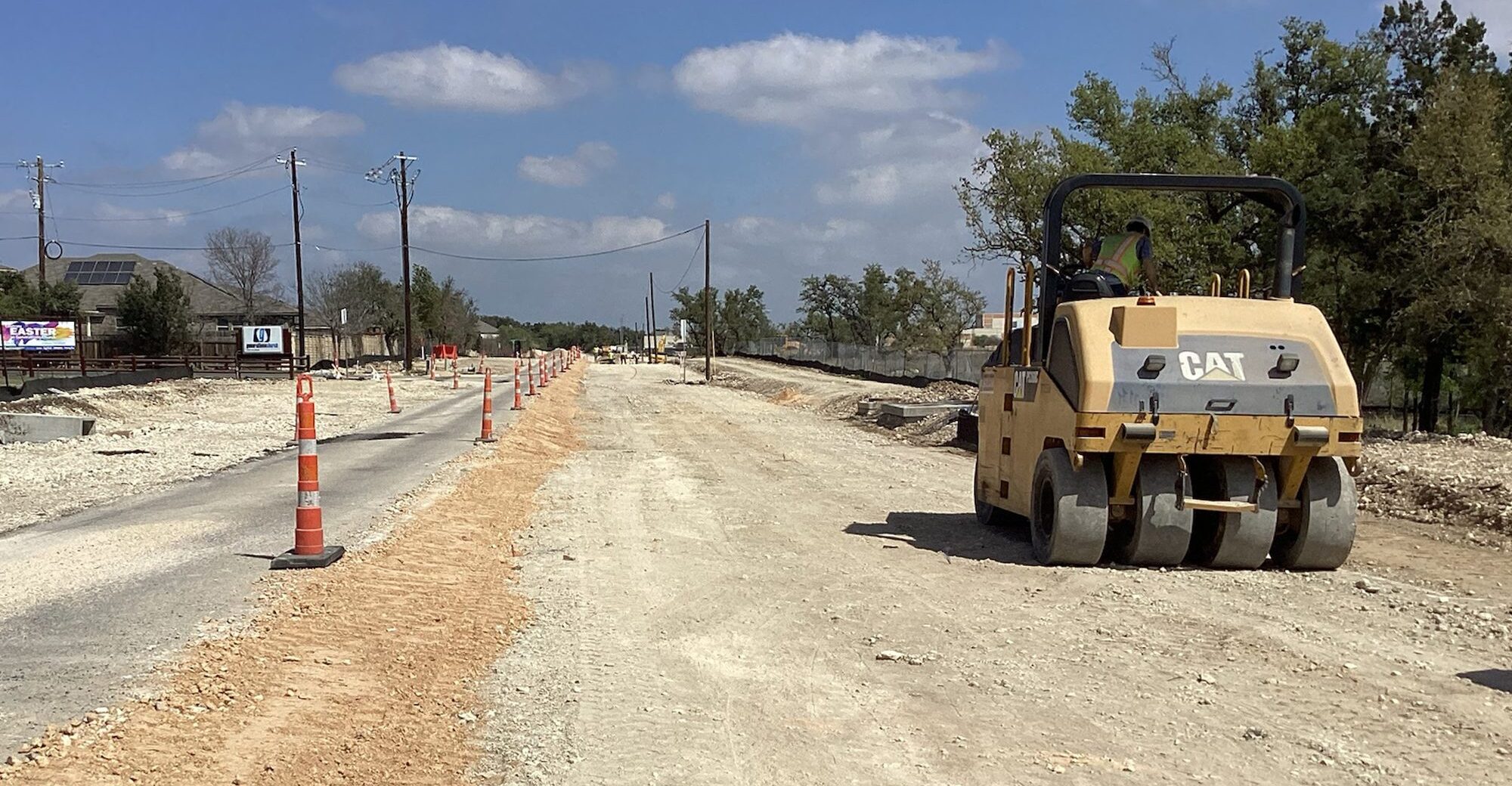 Raider Way construction