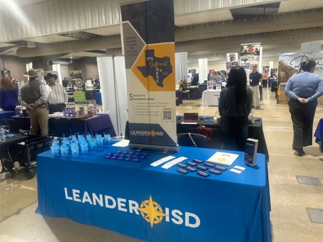 #LeanderISD recruiters had a great time meeting future educators at the Texas A&M Education Career Fair! We loved connecting with Aggies who are ready to make a difference in the classroom. 💙💛

If you didn’t get a chance to stop by our table, check out our open positions and learn more about joining #1LISD at www.leanderisd.org/careers. #TeamLISD #AggieEducators #FutureTeachers #noplacelikelisd #lisdteachwithme