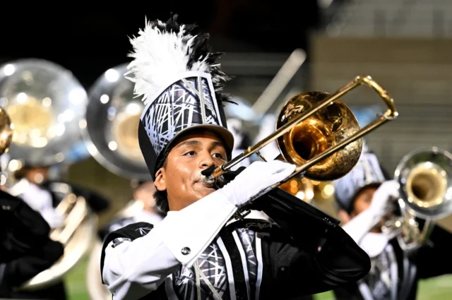 After a long day filled with unexpected challenges, the Vandegrift and Vista Ridge bands rose to the occasion and left it all on the field at the UIL State Marching Band Contest. 

Both advance to the finals round tomorrow — a true testament to their preparation, heart, and the incredible band community that rallies around them. 

Thank you for the incredible love and support of our amazing #1LISD bands. 💙 💛