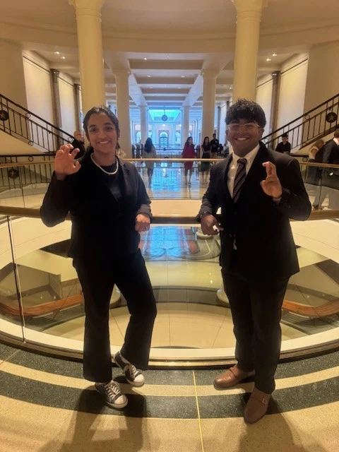 🎉 Headed to Super Finals! 🤩 

Congratulations to Glenn High School senior Sahana Chandran for her second trip to the UIL State Finals in Congressional Debate. Huge shoutout to Rouse High School junior Arman Rout for his first trip to the big show as well. Best wishes to both of these amazing students as they move forward in the competition!

We are so proud of our award winning speech and debate programs for representing #1LISD well in the UIL State Congress Super Finals. 👏 👏 👏