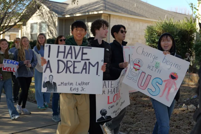 Teach Them Well: The Future Starts With Us

#1LISD students once again marched, celebrated and honored the legacy of Dr. Martin Luther King Jr. by participating in the @cityofleander's annual MLK Jr. Day March & Celebration. 

📸  Special thanks to Faye Zayed of the @rhsrumbler for these photos!